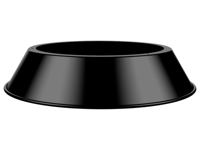 Pragmalux lampeskærm (sort) for STORM G2 LED high-bay