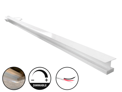 green:ID Troldtekt lysskinne. Underforsænket 60cm, WW