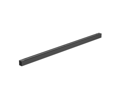 LED SQUARE G5 armatur SORT. 60W. DALI. 3000+4000K. CRI90. 180 cm.