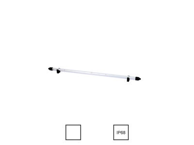 LED-armatur Ø26. 24V